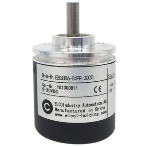 ELCO EB38B6-C4PR-2000 โรตารี่เอ็นโค้ดเดอร์เพลาแข็ง 6 มม. 2000 สายเคเบิลเส้นผ่านศูนย์กลางภายนอก 38 มม. - Product Image 1