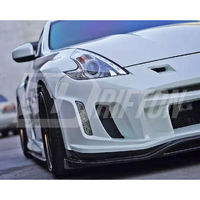 Kit de Carrocería Delantera Agresiva Drifton Nuevo para 370Z - Material FRP, Construcción de Fibra de Vidrio, Instalación Atornillable, Recubierto con Imprimación