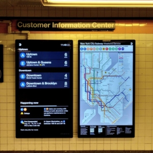 Sistema Integrado de Información para Pasajeros (PIDS) con Terminal LED de Alta Luminosidad IP65 para Proyectos de Señalización Inteligente en Metro - Product Image 3