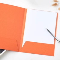 Carpeta de Presentación Personalizada de Papel Ecológico, Tamaño A4/A5, para Negocios, Fabricada en China