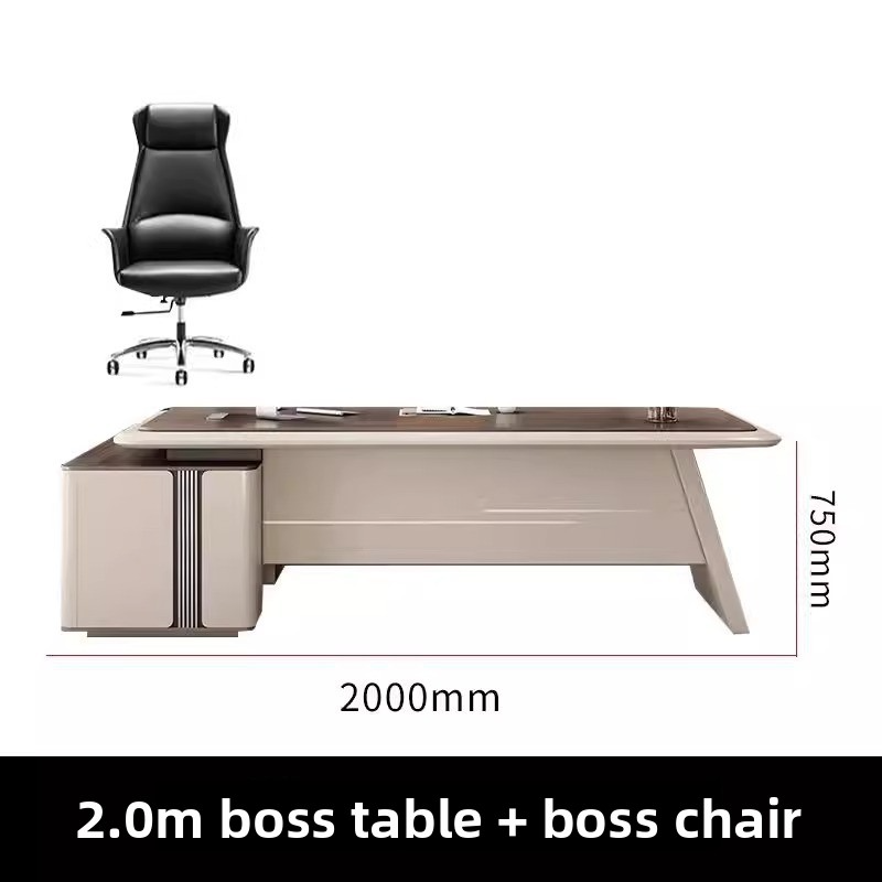 Table de direction 200 cm + fauteuil de direction