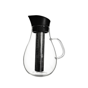 Airtight Cold Brew <strong>Iced</strong> Coffee Maker Tea <strong>Infuser</strong> <strong>with</strong> Spout 34oz Brewing Glass <strong>Carafe</strong> <strong>with</strong> Removable Stainless Steel Filter - Product Image 4
