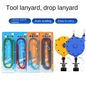 Corda Telescopica in Acciaio per Pesca, Protezione Canna da Pesca, Corda Anticaduta Automatica Retrattile, Elastico per Rilascio Canna da Pesca - Product Image 5