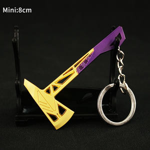 Llavero Clásico Prime de Valorant, Mini <span class=keywords><strong>Cuchillo</strong></span> Metálico <span class=keywords><strong>Reaver</strong></span> Vandal, Anillo Sage, Juguetes - Product Image 3