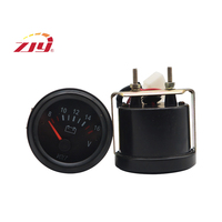 Voltmeter mobil Digital 2 arah 12V/24V SISTEM-8-16v & 18-32V jangkauan ganda | 2 inci 54mm untuk mobil/truk/laut"