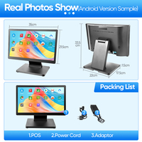 FYJ F2-6 15.6 ''Tout en Un Windows Pos Systèmes Hors Ligne Pos Double Écran Terminal de Paiement Caisse Enregistreuse Systèmes de Facturation Terminal