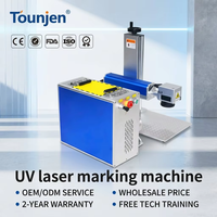 Produits très demandés : Machine de marquage laser UV de bureau 3W 5W 6W 10W, graveur laser pour plastique, verre, PCB