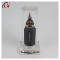 LX YJV32 Mittelspannungskabel 3-adrig 70mm 100m 150mm 185mm Kupfer/XLPE/SWA/PVC Armiertes Stromkabel für Bauanwendungen IEC 60502