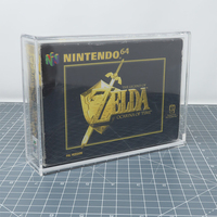 SHP personalizado Nintendo NES & SNES & N64 & GAMEBOY resistencia UV acrílico juego vitrina