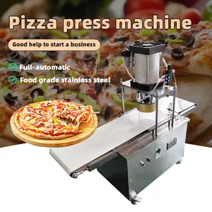 Automatic Naan Bread Crust Making Pizza Dough Press Machine