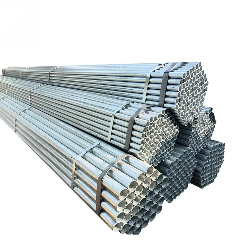 ASTM A252 Hot DIP Galvanized Steel Tube/3 Galvanized Steel Pipe Zinc Coating/ Round Steel Pipe