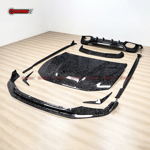Kit carrosserie automobile en fibre de carbone sèche à prix compétitif, style PAK, pour Audi RS6 : Lame avant, lame arrière, capot et kit carrosserie complet - Product Image 5