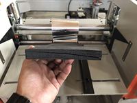 Machine de découpe de semelles EVA à biseau avec moteur 3HP – Équipement de ligne de production haute précision