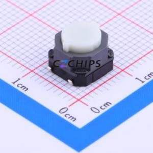 EVQQ1D06M Tactile Switch SMD,8.5x8.5mm Switch Single Pole Single Throw Round Button 4N Vertical Mount - Product Image 1