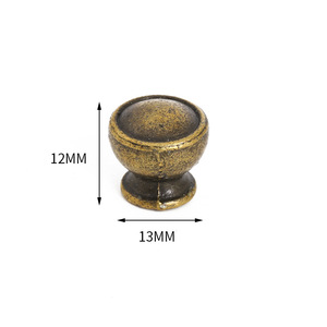 Elegant Gold-Black <b>Copper</b> <b>Door</b> Handles for Modern Cabinets Wardrobes Drawers Kitchen-Single-Hole Installation for Bedrooms - Product Image 6
