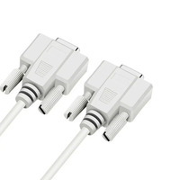 Cable de Control de 9 pines a 15 pines DB9 macho a VGA macho de 15 pines con conductores de cobre para puerto serie 232 línea COM 232 línea de datos VGA