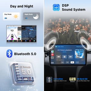 Junsun Qualcomm Chip Android Radio de coche para Renault Clio <span class=keywords><strong>4</strong></span> 2016-2019 8-Core 5G/4G Apple CarPlay estéreo 360 Cámara 1,8 Ghz RDS DSP - Product Image 6