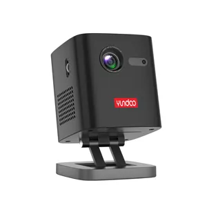 YUNDOO C1000 أجهزة عرض ذكية تعمل بنظام أندرويد 3D ثلاثية الأبعاد بتقنية DLP تعمل بتقنية WIFI وpico صغيرة محمولة مزودة ببطارية