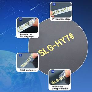 Papel de Transferencia UV de Buena Calidad, Etiquetas para Velas, Embalaje, Impresión de Vinilo de Alta Calidad, Adhesivo Transparente, Adhesivo Metálico, Adhesivo Troquelado - Product Image 6