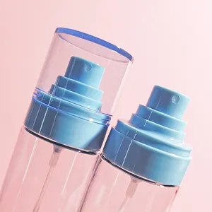 Mini dispensador de niebla fina transparente, botella rellenable de maquillaje para líquidos, Perfume cosmético