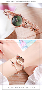 Nuevo Reloj de Cuarzo para Mujer a la Moda, Reloj de Mujer con Esfera Pequeña, Reloj de Mujer con Diamantes Exquisitos - Product Image 5