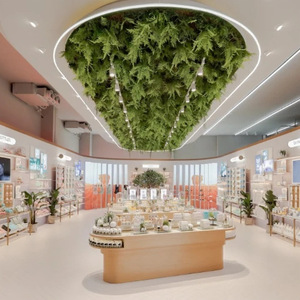 Vv353, nuevo diseño, planta colgante de techo, flores y <span class=keywords><strong>plantas</strong></span> <span class=keywords><strong>artificiales</strong></span> decorativas <span class=keywords><strong>para</strong></span> techo de boda, cafetería, salón, restaurante - Product Image 5