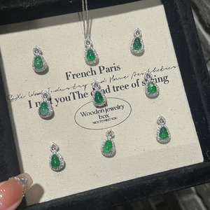 Collier pendentif en argent pur S925 simple pour femmes, été, exquis, délicat, de forme géométrique, pendentifs personnalisés, charmes fins - Product Image 2
