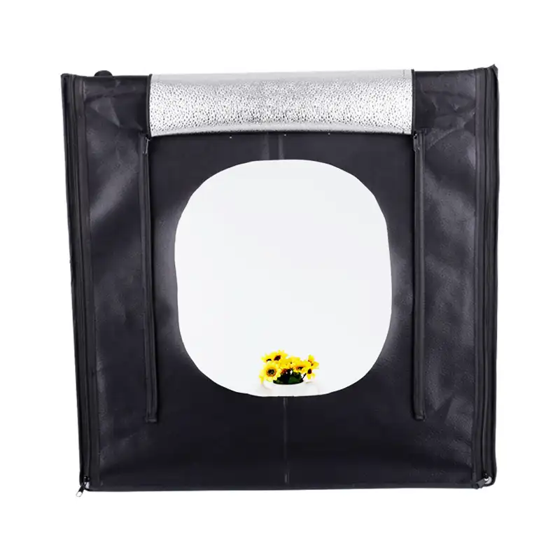 Portable foldable 80x80x80cm photo studio shooting tent soft light box with different color backdrops for professional shooting