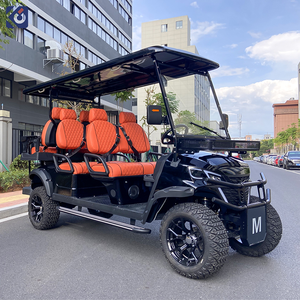 Meilleur Choix 2026 – Voiturette de <span class=keywords><strong>Golf</strong></span> Électrique Homologuée Route 72V, 6 Places, avec Batterie au Lithium - Product Image 1