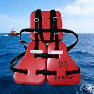 CCS Certified 3-Piece <strong>Work</strong> Life <strong>Vest</strong> Gathering Factory 75N <strong>Marine</strong> Foam Life Jacket - Product Image 1