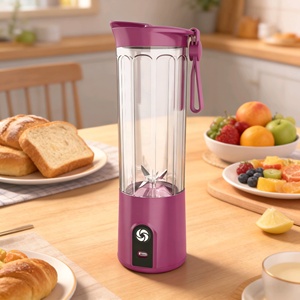 Licuadora portátil para jugos frescos, mini exprimidor eléctrico recargable por USB, mezclador de frutas de alta potencia, envío gratis - Product Image 1