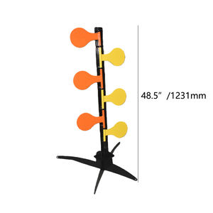 ヘビーデューティーハンドガン決闘用ツリーターゲット、射撃競技およびトレーニング用のAR500スチールパドル付き - Product Image 5
