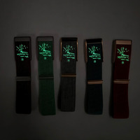 Correa de Reloj de Nailon Luminosa Personalizada al por Mayor, con Patrón de Silicona, Duradera y Transpirable, para Whoop 5.0 MG