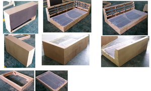 Conjunto de sofá de couro de sala de estar em forma de l - Product Image 4