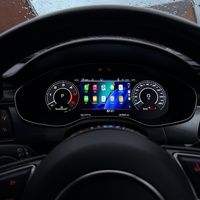 Écran LCD numérique 12,3 pouces, écran Android 8 pouces avec CarPlay Android Auto pour Audi A6L A7 2012-2018, Plug & Play