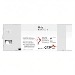 Encre blanche éco-solvant Easy Inks Exact 220 ml pour imprimantes Roland Mutoh Mimaki - Product Image 2