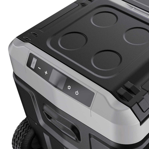 Portable 12 V <span class=keywords><strong>40L</strong></span> Glacière Recyclé Mini Voiture Frid avec Compresseur 12 Volts ABS Mini <span class=keywords><strong>Frigo</strong></span> Camping Extérieur Caravane Utilisation Véhicule - Product Image 1