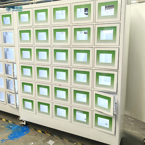 Slimme industriële gereedschapskasten RFID locker OEM aanpasbaar blauw Dora efficiënt materiaalbeheer objecten lenen retourneren - Product Image 5