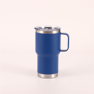 Gobelet isotherme de 20 oz, tasse à café, mug de voyage à double paroi, mug à café en acier inoxydable avec poignée - Product Image 3