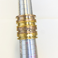 Macho Schmuck Maßgefertigter Klassischer 6mm 8mm Gehämmerter Gold/Roségold Blanko Wolframcarbid-Ring Kern-Einlage Damen Verlobungs- und Ehering
