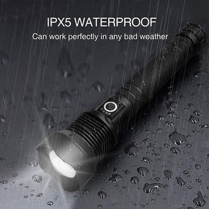 <span class=keywords><strong>Linterna</strong></span> táctica <span class=keywords><strong>LED</strong></span> de alta potencia USB para autodefensa <span class=keywords><strong>Linterna</strong></span> de aleación de aluminio de 100000 <span class=keywords><strong>lúmenes</strong></span> altos - Product Image 6