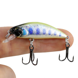 Leurres métalliques flottants pour la pêche en eau profonde, petits poissons sauvages du fond de rivière, 38mm/3.2g, pour la pêche au <span class=keywords><strong>black</strong></span> bass et à tous les niveaux d'eau - Product Image 5