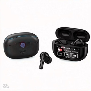 Prix bas, best-seller, écouteurs sans fil ANC A9Pro, écouteurs TWS pour jeux avec écran tactile, affichage numérique, étanches - Product Image 4