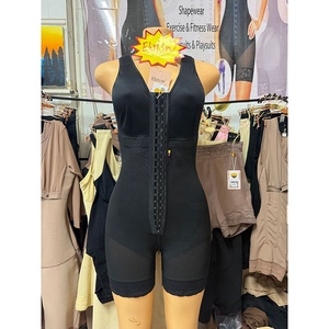 Gaine sculptante post-opératoire intégrale à soutien moyen, <span class=keywords><strong>grande</strong></span> <span class=keywords><strong>taille</strong></span>, avec dentelle, vente en gros - Product Image 1