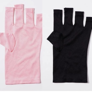 Gant de protection <span class=keywords><strong>UV</strong></span> contre les radiations pour Nail Art Gant de protection pour Nail Art Gel LED <span class=keywords><strong>Gants</strong></span> de protection demi-doigt pour <span class=keywords><strong>ongles</strong></span> - Product Image 5