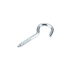Crochet à vis autoperceur à œil ouvert zingué 3mm-8mm pour <span class=keywords><strong>suspension</strong></span> <span class=keywords><strong>et</strong></span> fixation d'ustensiles de cuisine <span class=keywords><strong>et</strong></span> d'articles quotidiens dans les armoires intérieures - Product Image 4