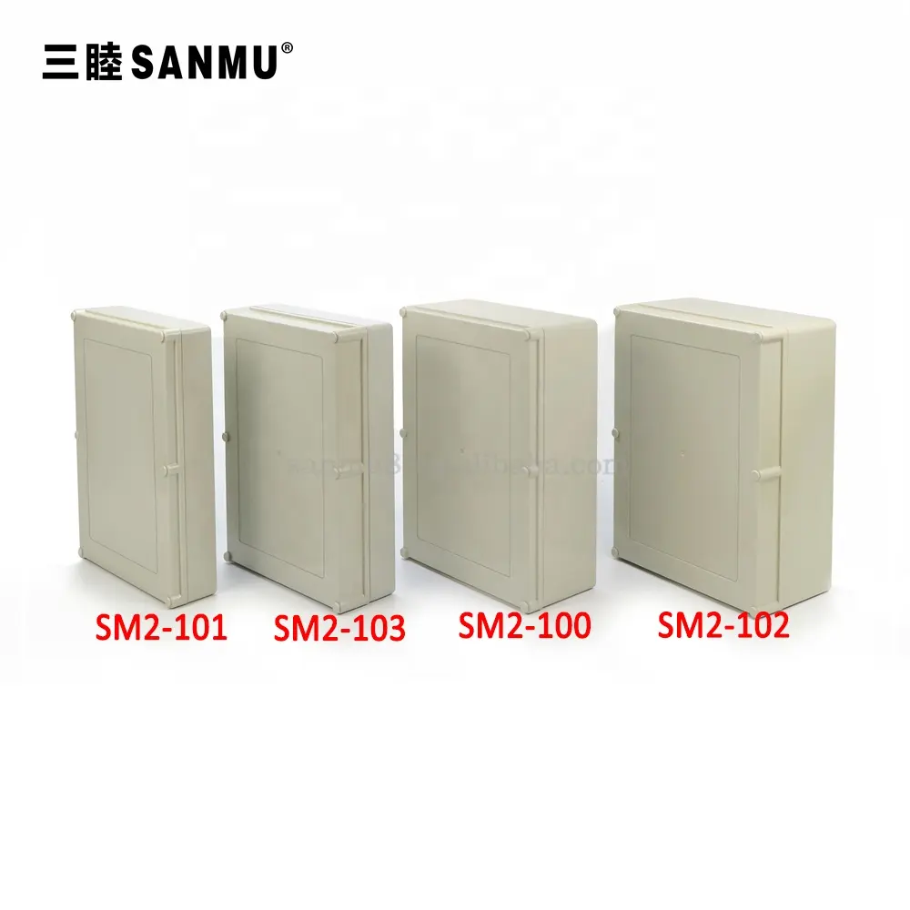 SM2-100:270*200*50-110mm para instalação de habitação eletrônica do pcb, caixa plástica de junção ip65abs