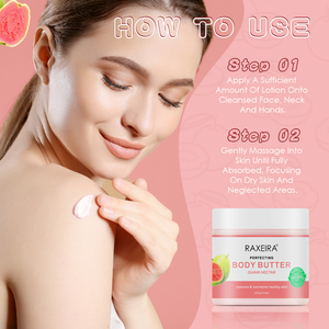 <span class=keywords><strong>Crème</strong></span> hydratante et éclaircissante au nectar de goyave <span class=keywords><strong>pur</strong></span>, à l'aloe vera et au beurre de karité, en gros sous marque privée - Product Image 5