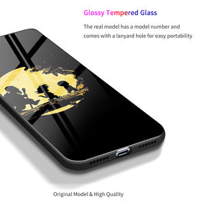 Custodia per telefono in <span class=keywords><strong>vetro</strong></span> temperato lucido per Iphone 15 <span class=keywords><strong>Anime</strong></span> Cover per Samsung Galaxy S23 Ultra Opp Bag 50 pz - Product Image 5