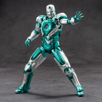 Preventa de Zd Toys Iron Man, Edición Original del 10.º Aniversario de Marvel - Figura de Acción Iron Man Mk31 1/10 con Articulaciones Móviles